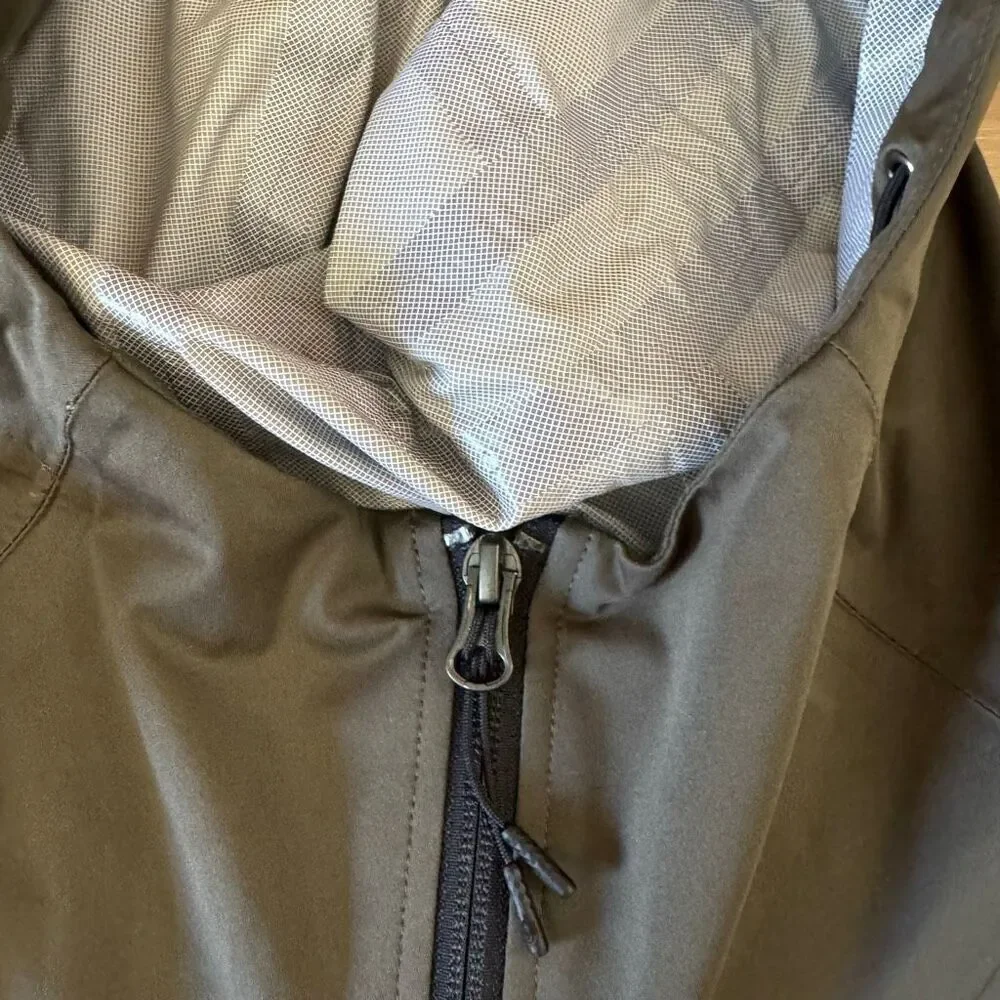 The North Face Swallowtail Lining Dry Vent Dark Green Jacket Size Medium Trail